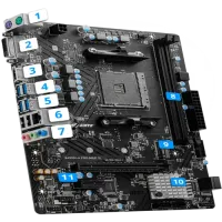 MSI B450M-A PRO MAX II AMD AM4 DDR4 Motherboard